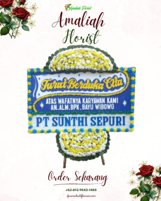 Papan Bunga Duka di Tafamutu